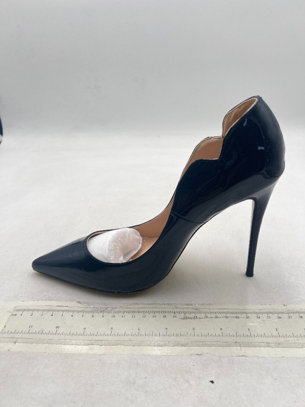 FSJ Black/Dark Blue Pointed Toe High Heels Sexy Stiletto Pumps Office Lady Shoes